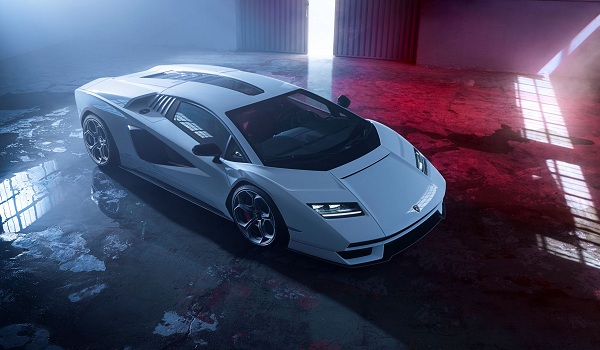 Lamborghini presents the Countach LPI 800-4 at Milan Design Week, celebrating its uniquely inspirational design