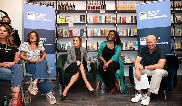 Jennifer Lopez and Goldman Sachs 10,000 Small Businesses celebrate National Hispanic Heritage month with Latina business owners in the Bronx