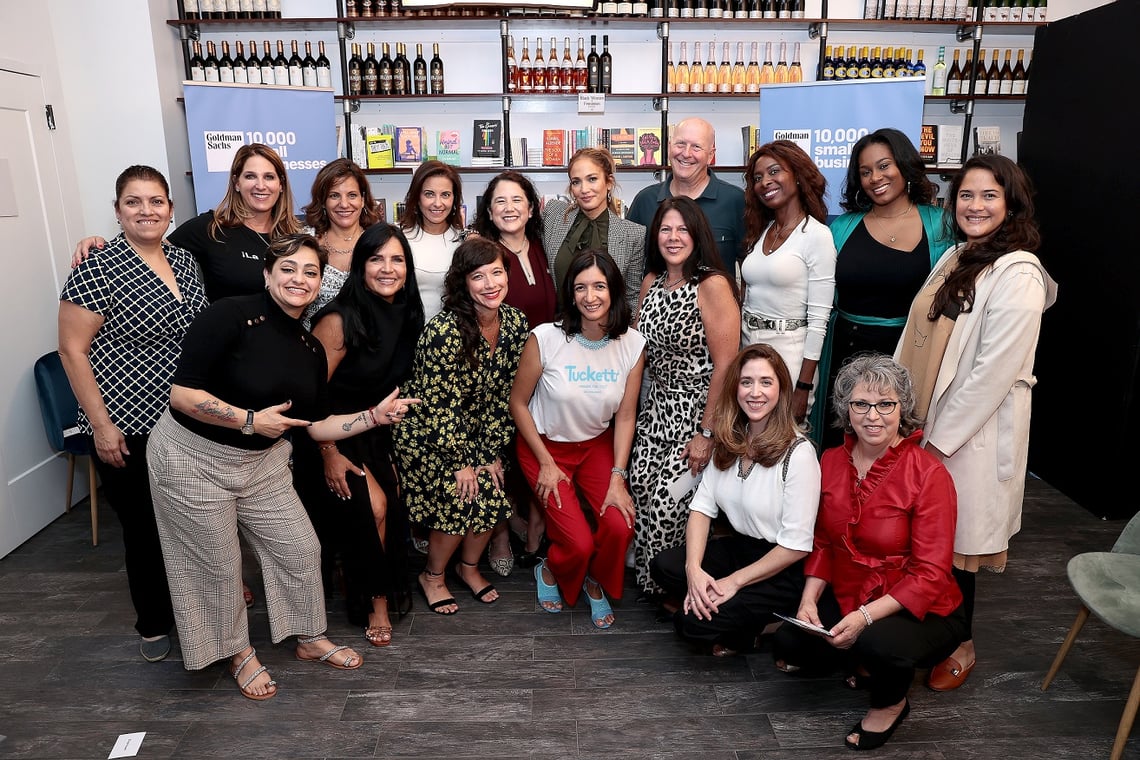 Jennifer Lopez And Goldman Sachs 10,000 Small Businesses Celebrate National Hispanic Heritage Month With Latina Business Owners In The Bronx