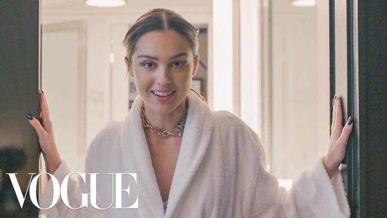 Olivia Rodrigo Gets Ready for the Met Gala