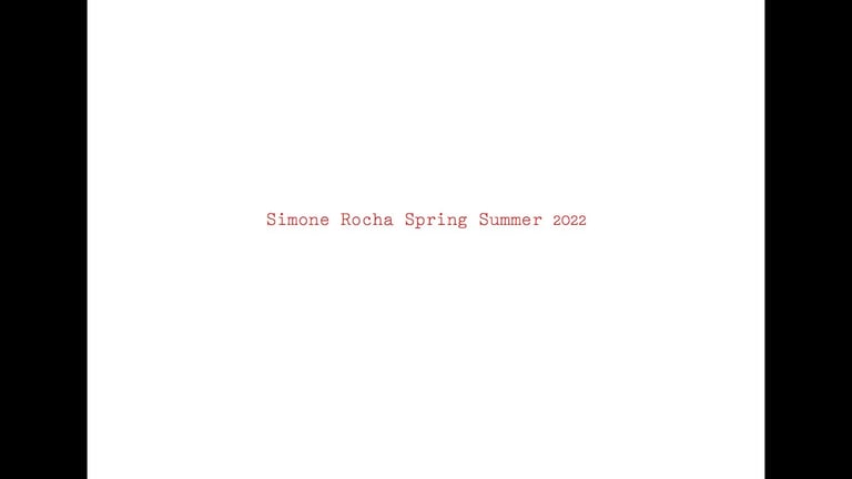 Simone Rocha Spring Summer 2022