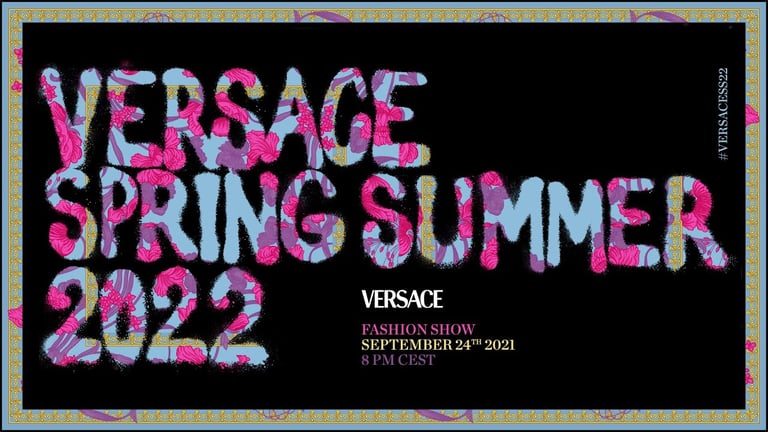 Collection Versace Printemps-Été 2022