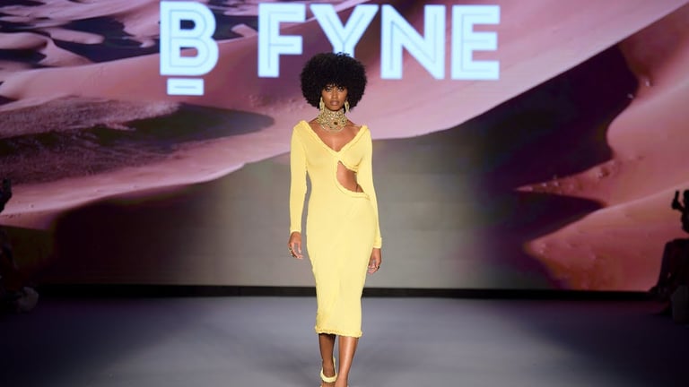 BFyne Swimwear Designer Buki Ade and Models of Color Matter