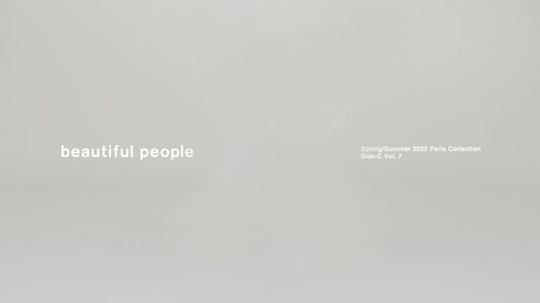 beautiful people Spring/Summer 2022 Paris Collection "Side-C Vol.7 MULTIPLICITY"