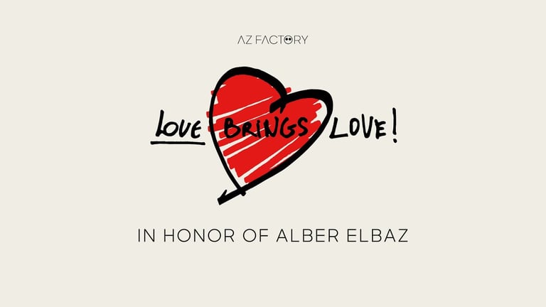 Love Brings Love - A Tribute Fashion Show in honor of Alber Elbaz