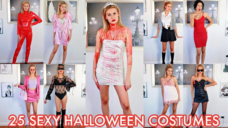 25 SEXY LAST MINUTE HALLOWEEN COSTUME IDEAS