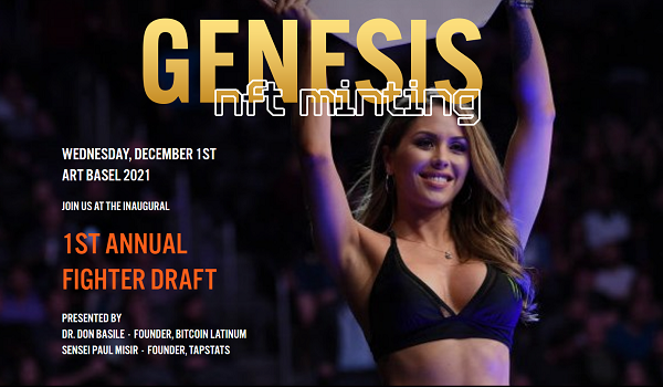 Wiz Khalifa & Paige VanZant Headline Bitcoin Latinum & TapStats 1st Ever MMA Draft (12/1) at Art Basel Miami