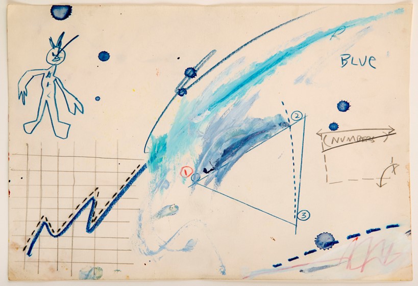 Blue authenticated (Our Friend Jean Exhibition Only)