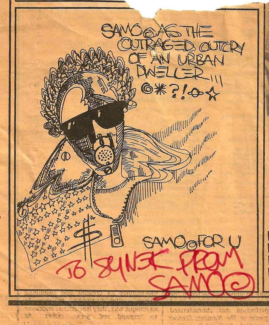 Soho Weekly News SAMO Article