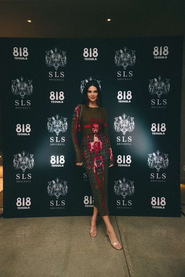  Kendall Jenner - A Night with 818 Tequila - SAAM Lounge at SLS Brickell