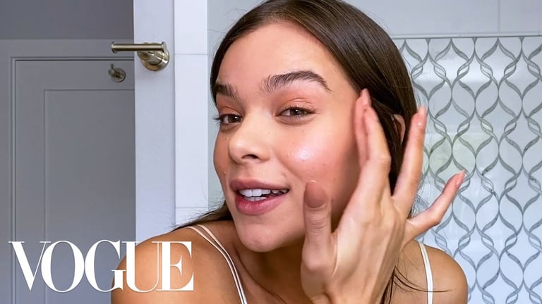 Hailee Steinfeld’s Guide to Glowing Skin and Easy Everyday Makeup | Beauty Secrets | Vogue