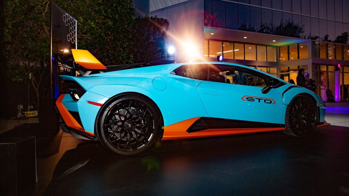 Lamborghini Showcases the Huracán STO at ICA Miami