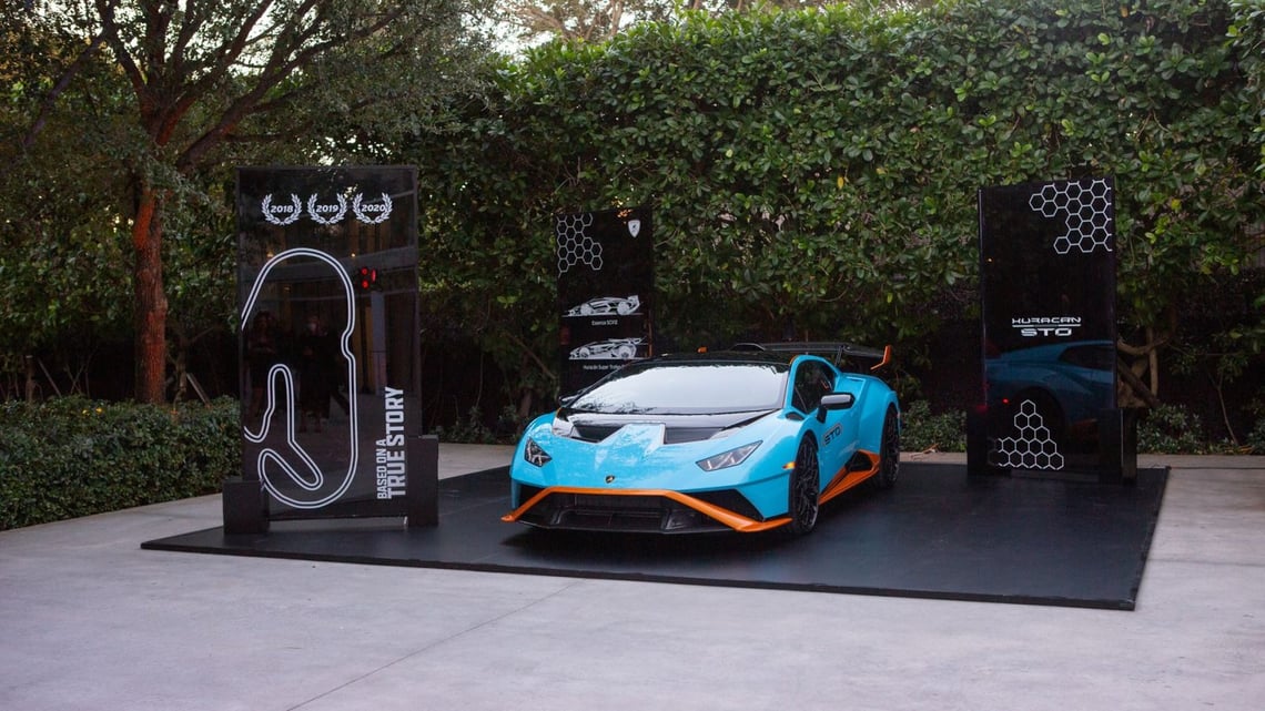 Lamborghini Showcases the Huracán STO at ICA Miami