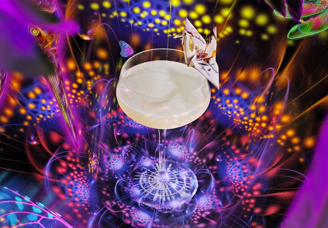 The Orizuru Cocktail by The House of Suntory