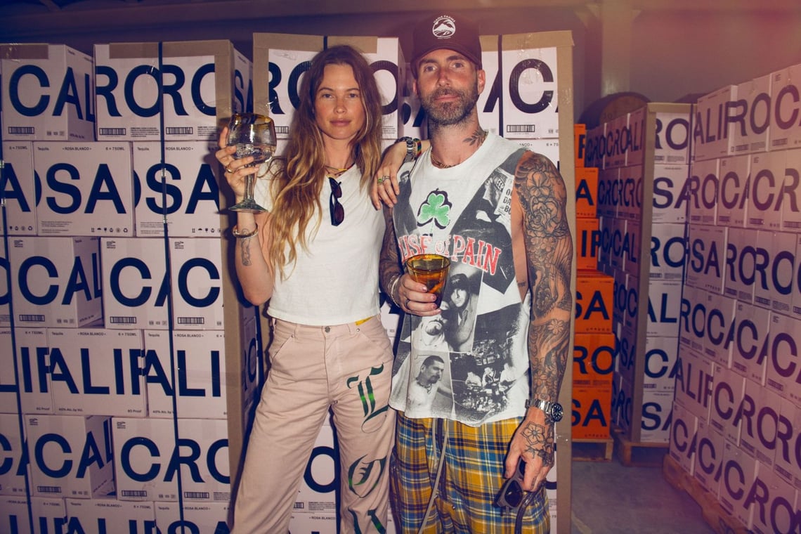 Calirosa Tequila Dinner with Adam Levine and Behati Prinsloo