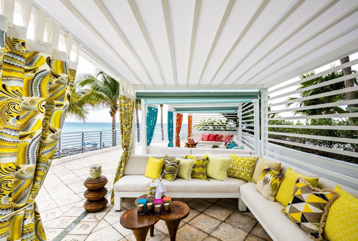 Trina Turk Upper Cabanas Ocean Background