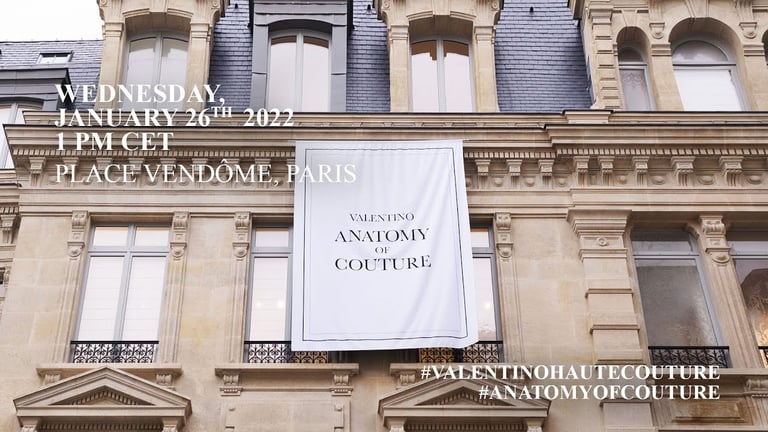 VALENTINO ANATOMIA DA ALTA COSTURA
