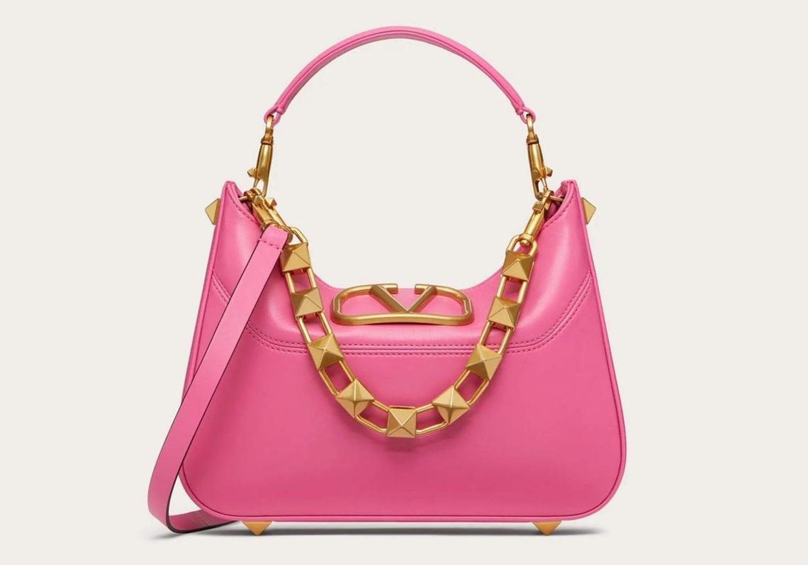 Valentino Garavani Stud Sign hobo bag in nappa