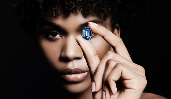 The Largest Fancy Vivid Blue Diamond Ever to Appear at Auction