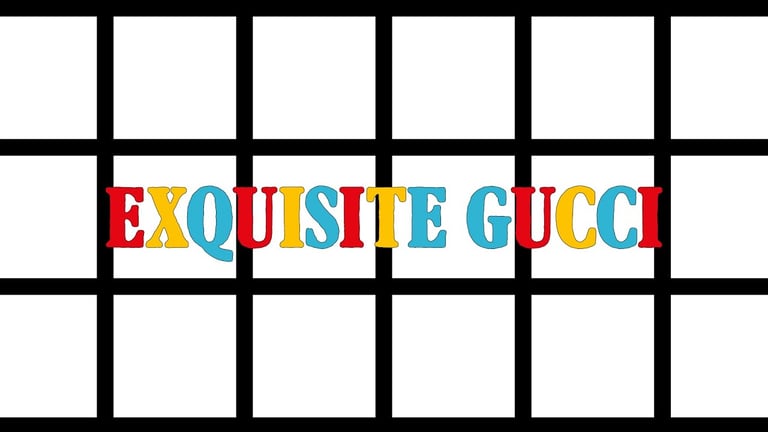 Sfilata di moda Gucci squisita