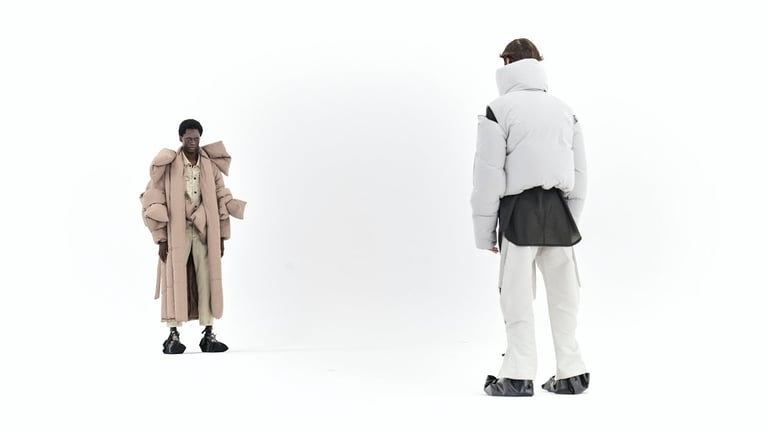 MAXXIJ Autumn Winter 2022 "Abstract" collection London Fashion Week Digital Runway Show