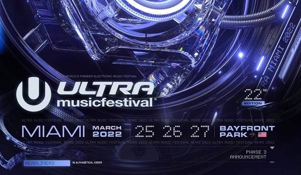 Ultra Music Festival's Phase 3 Lineup