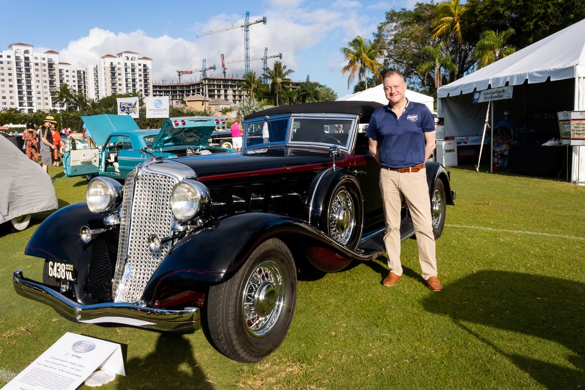 Auburn Cord Duesenberg Museum, Brandon Anderson, 1933 Chrysler CL Imperial Roadster (keine Auszeichnung, nur zur Ansicht)