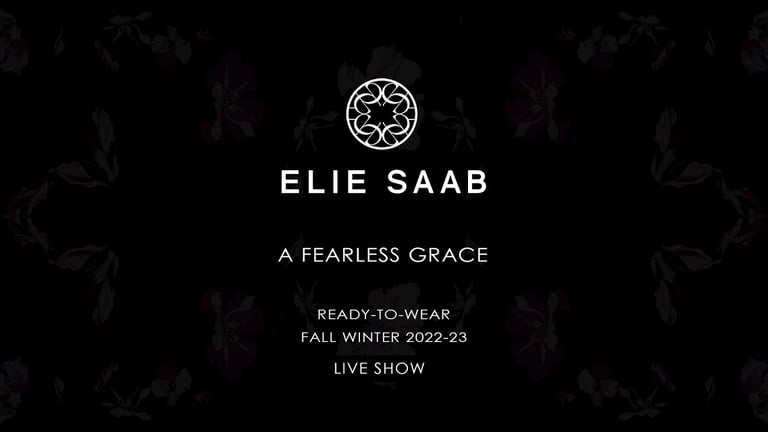 ELIE SAAB Fall Winter 2022-2023 I Ready-to-Wear Show