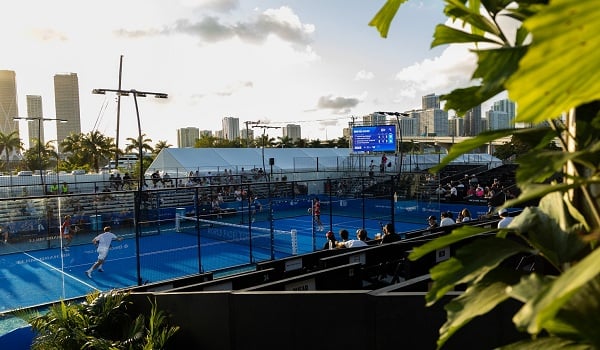 BLOCKCHAIN.COM MIAMI PADEL OPEN DEBUTED IN MIAMI WITH STAR POWER