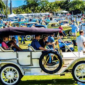 Vista desde el Showfield del Concurso de Elegancia de Boca Ratón