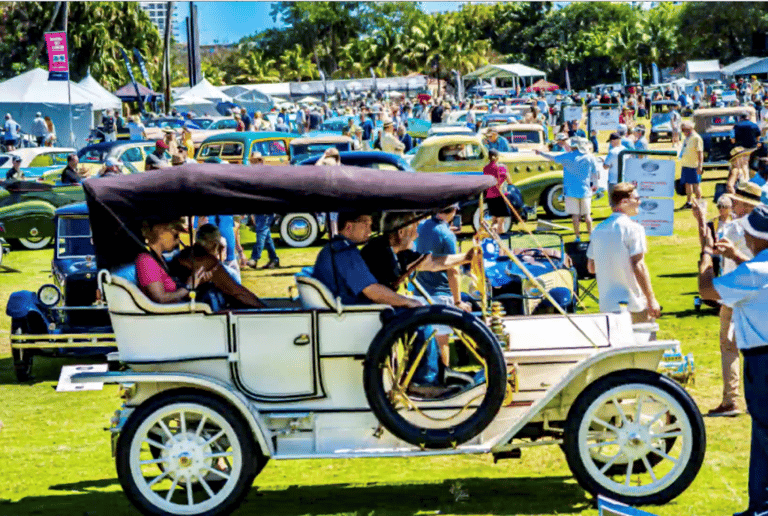 Blick vom Boca Raton Concours d'Elegance Showfield