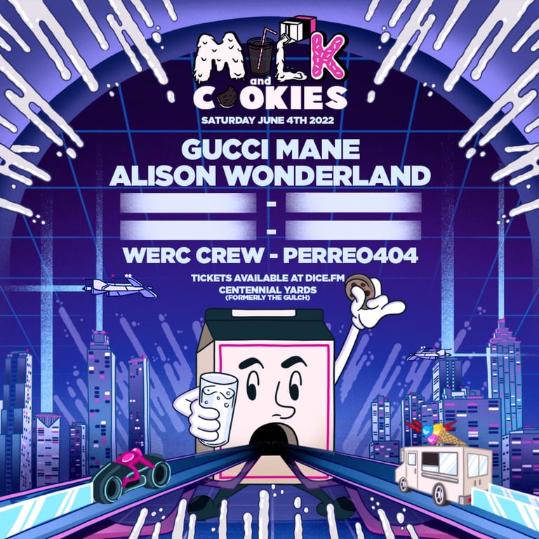 Gucci Mane + Alison Wonderland to Headline Milk + Cookies Atlanta