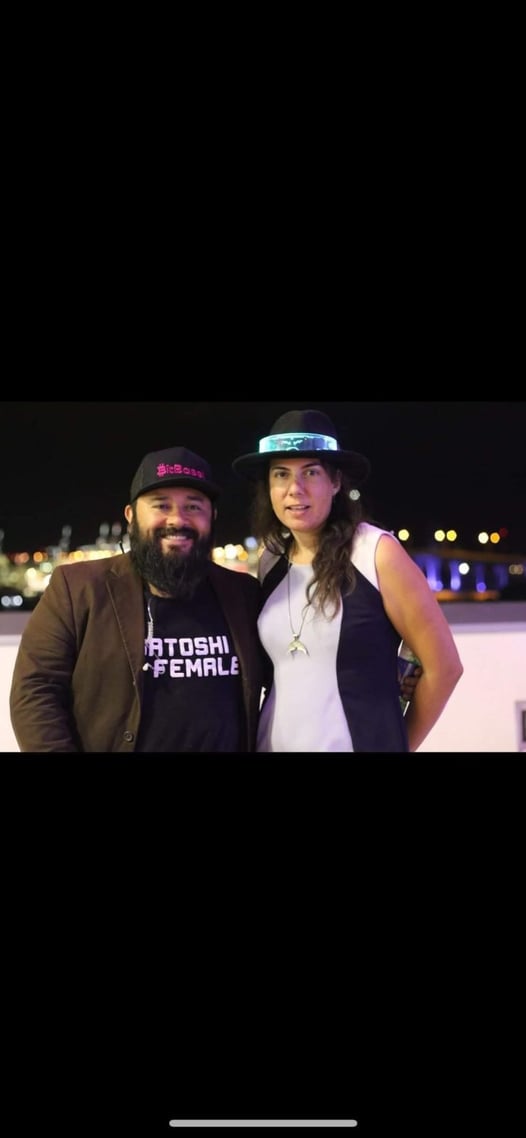 Miami Dade Cryptocurrency Task Force Member Jorge Cortes, Scarlett Arana