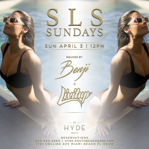 SLS Sundays | Sounds by Benji & Livitup 