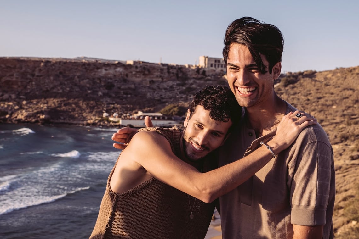Left to right: Sebastián Yatra, Matteo Bocelli