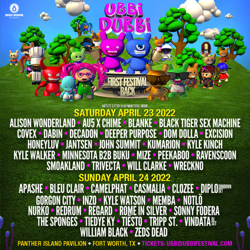 Le festival Ubbi Dubbi a lieu dans 4 jours ! Vous êtes prêts ?