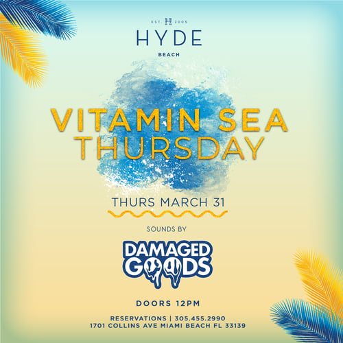 Vitamin Sea Thursday | Sounds by Damaged Goods