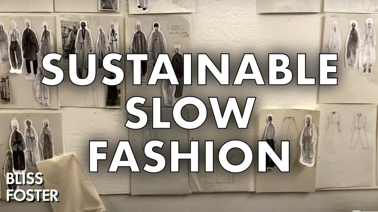 A Day in the Life of a Sustainable Slow Fashion Designer