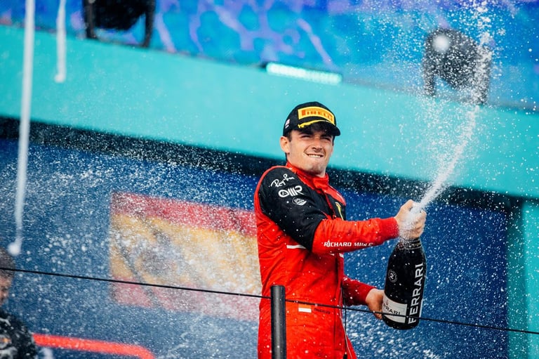 Max Verstappen beats Charles Leclerc in thrilling fight to win first-ever Formula 1® Crypto.com Miami Grand Prix
