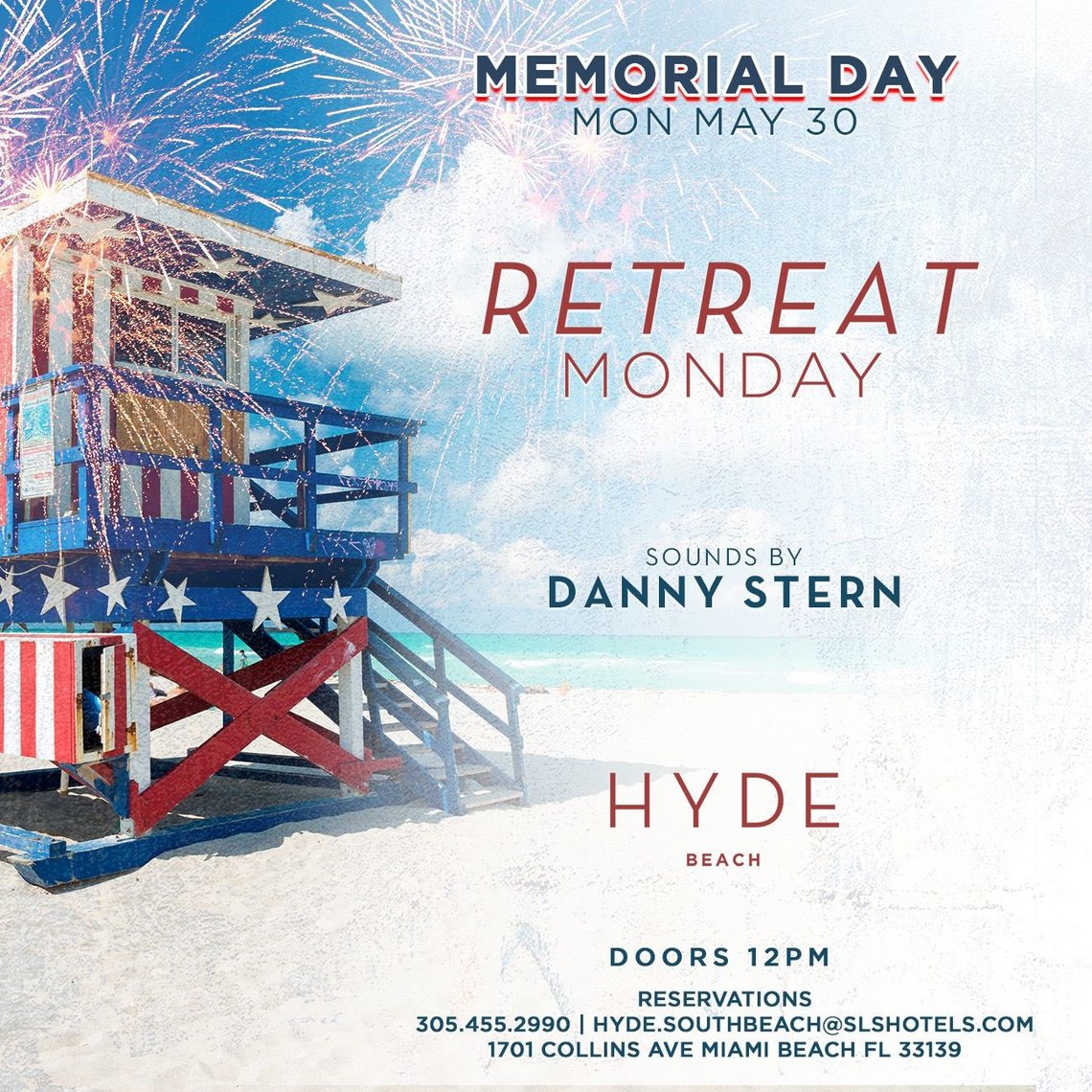 Memorial Day Celebration at SLS Hyde | Sounds by Danny Stern