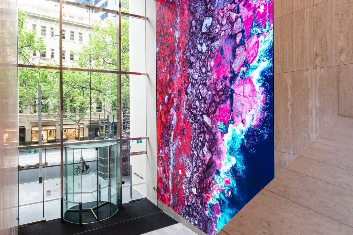 Infrared Ambience by Babekuhl 80 Collins Street, Melbourne Photo credit Hilary Walker