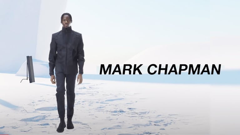 Mark Chapman | Settimana della moda di Londra giugno 2022