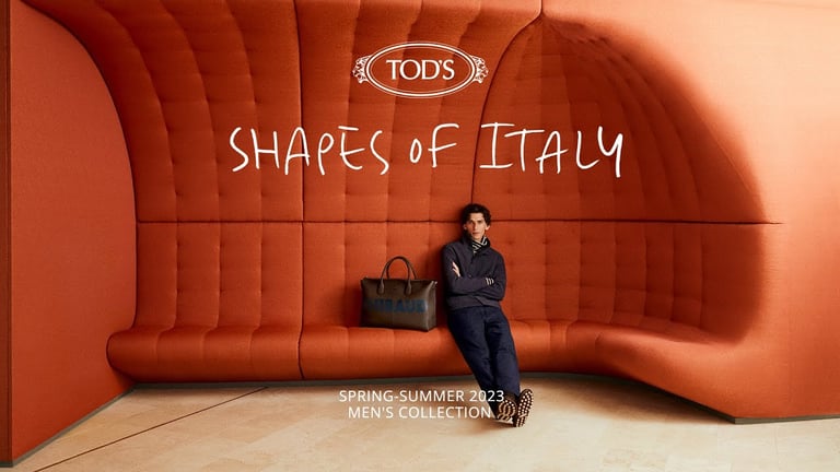 Shapes Of Italy. Spring-Summer 2023 Men'S Collection