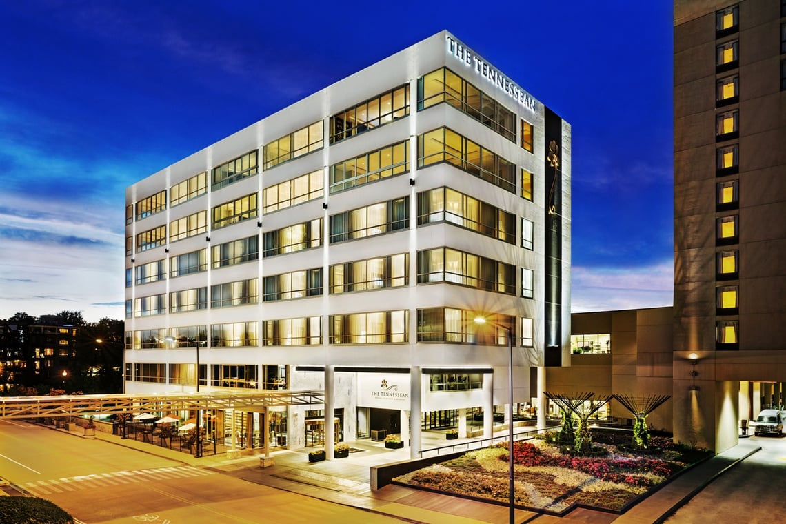 Exterior at Dusk 