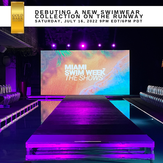 Luxury Beverly Hills Swimwear Brand, GoldBarr™, Debuting New Swimwear Collection at Miami Swim Week 2022