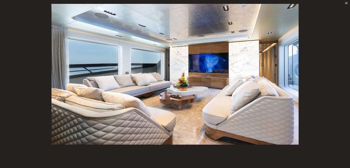 C&N Introduces Lucy, Luxe 120 ft Tri-Decker Complete with Owner's Suite & Lounge