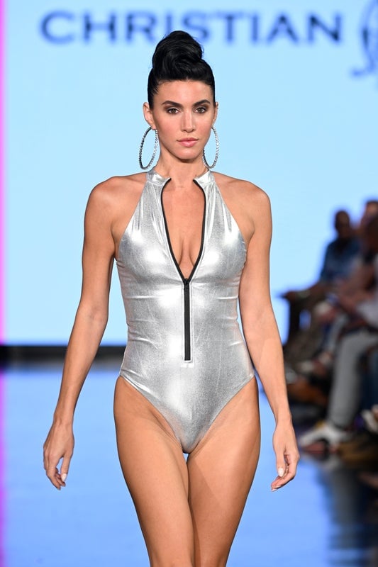 Christian Audigier made a comeback with the launch of the "Christian Audigier 2023 swimwear collection” Friday July 15 at the Faena Hotel