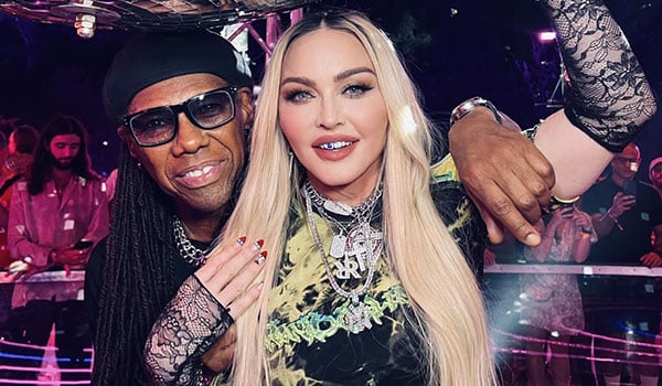 Madonna Holds Roller Disco Celebration At Discoasis In Central Park