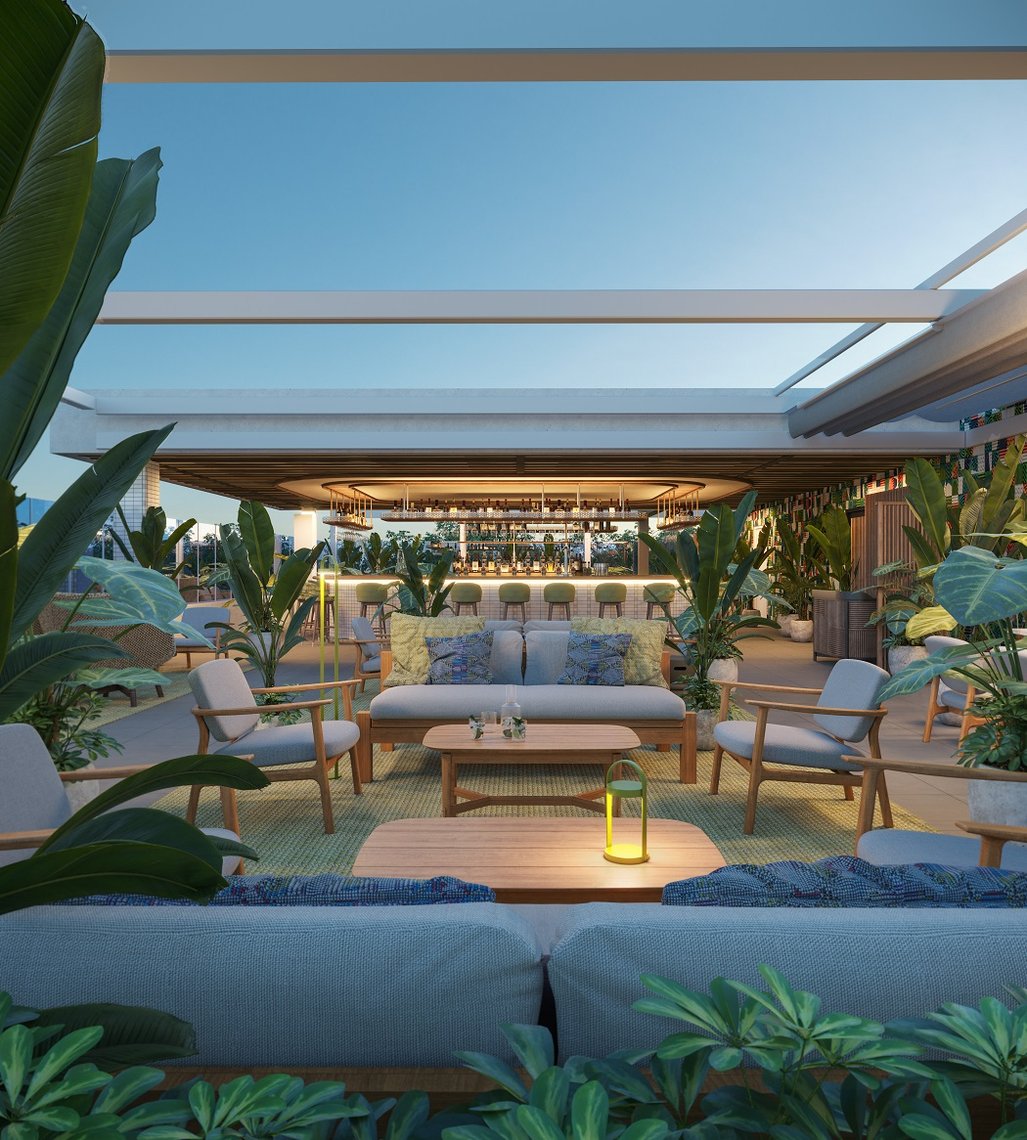 Miami's Top Rooftop Oasis: Level 6 By Amal In Coconut Grove