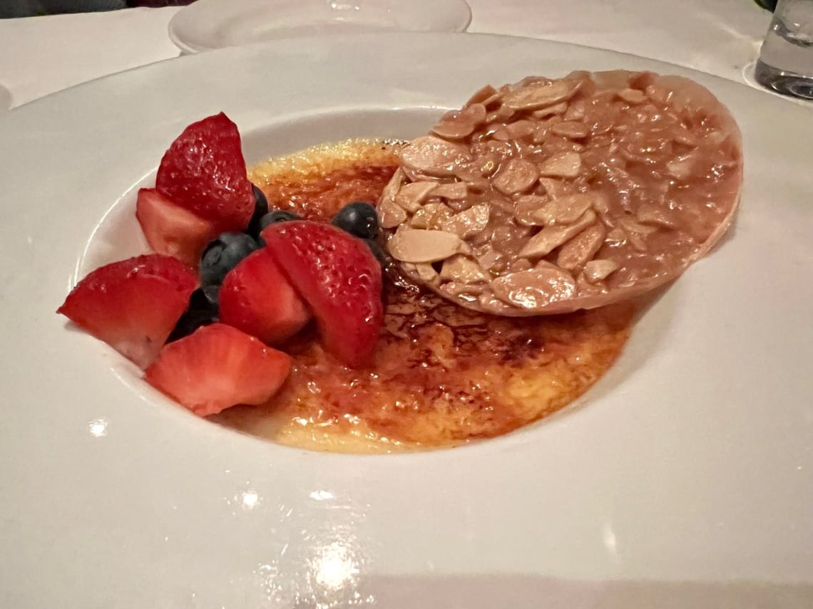Crème Brûlée - exquisitely rich and elegant